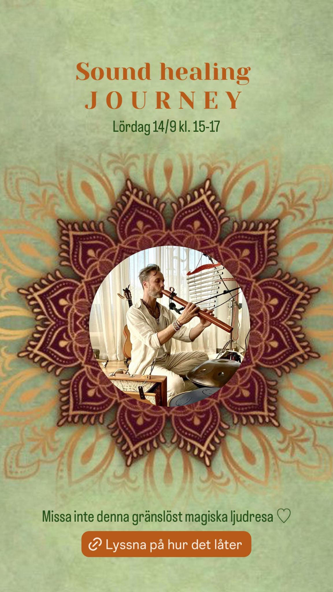 Årets Upplevelse - Healing Sound Journey - usyoga